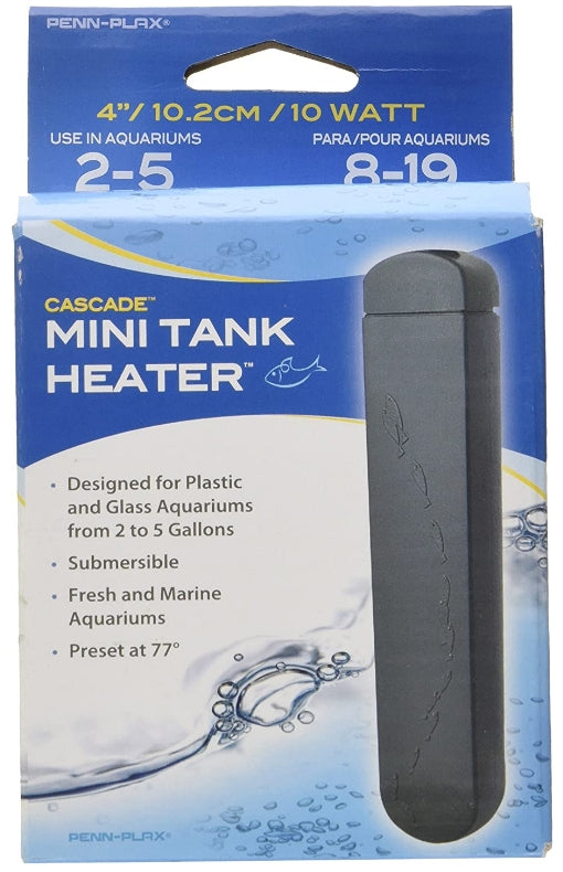 Penn Plax Cascade Plastic Safe Mini Heater - PetMountain.com
