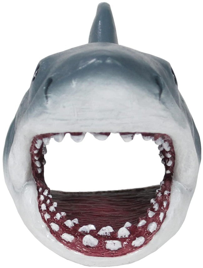 Penn Plax Jaws Open Mouth Swim Through Aquarium Ornament - PetMountain.com