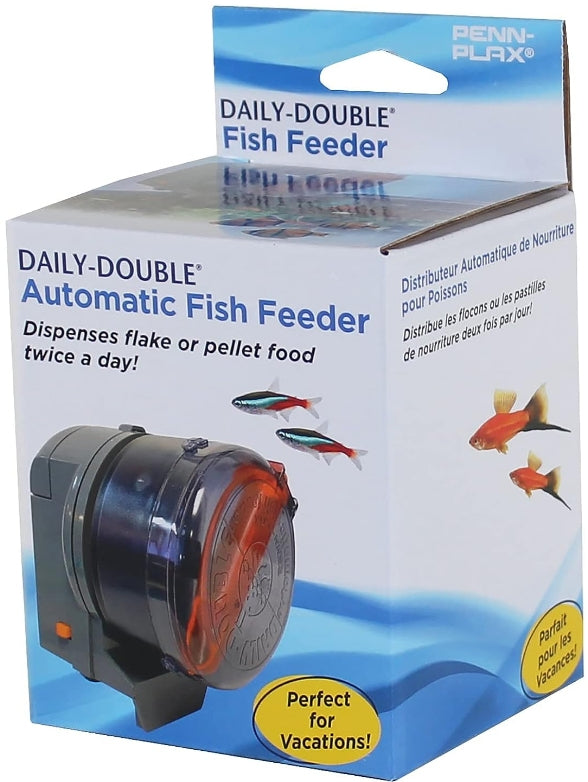 Penn Plax Daily-Double Automatic Fish Feeder - PetMountain.com