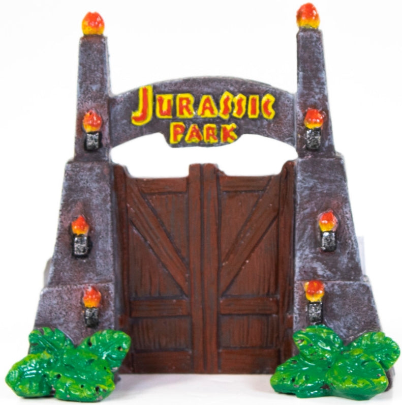 Penn Plax Jurassic Park Mini Gate Aquarium Ornament - PetMountain.com