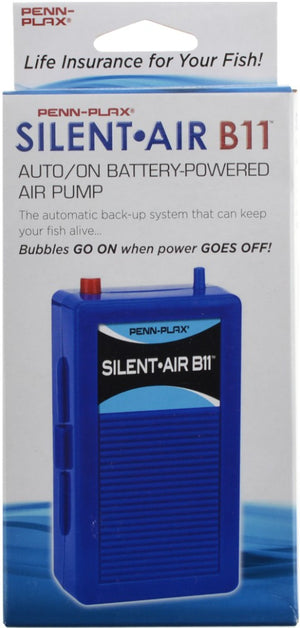 Penn Plax Silent Air B11 Battery Powered Air Pump - PetMountain.com