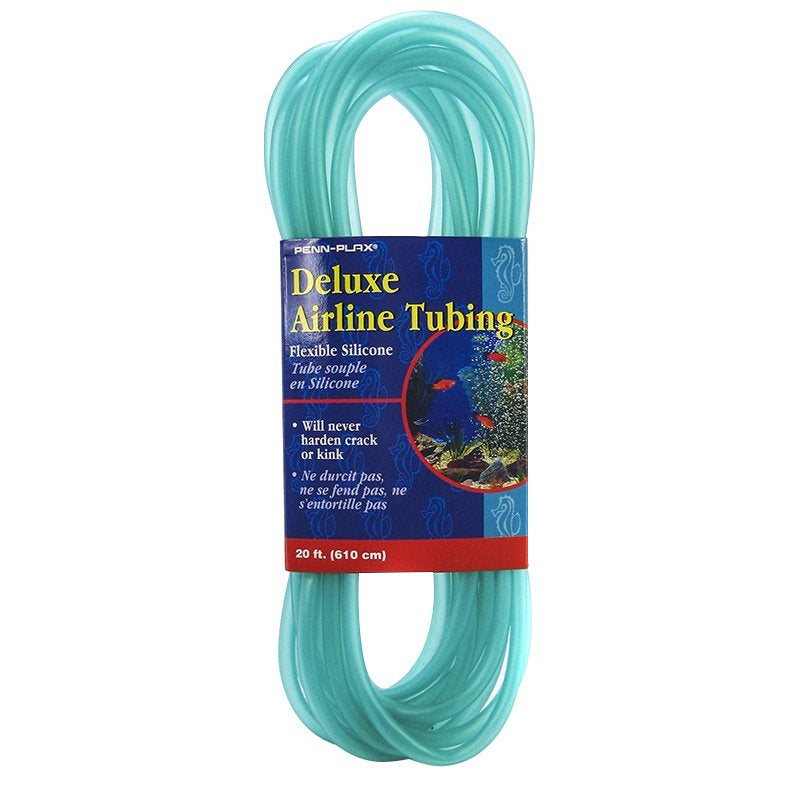 120 ft (6 x 20 ft) Penn Plax Deluxe Airline Tubing Flexible Silicone