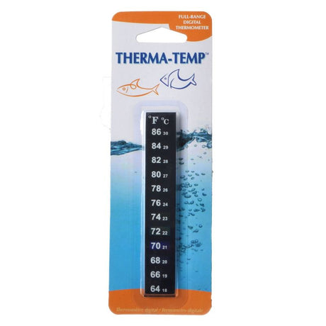 6 count Penn Plax Therma-Temp Full-Range Digital Thermometer
