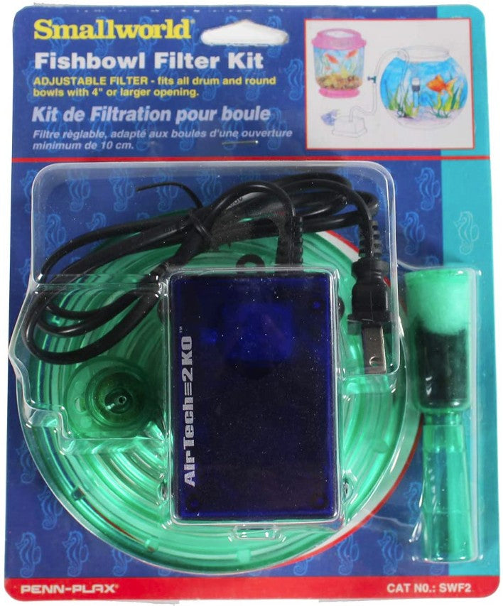 Penn Plax Small World Fishbowl Filter Kit - PetMountain.com