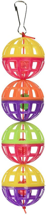 1 count Penn Plax Lattice Ball Toy with Bells