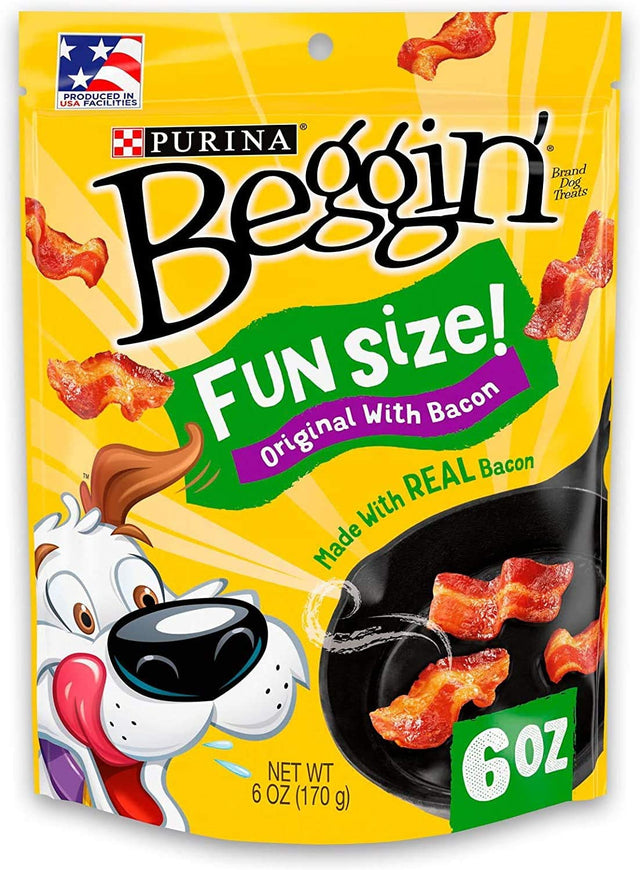 Purina Beggin' Strips Bacon Flavor Fun Size - PetMountain.com