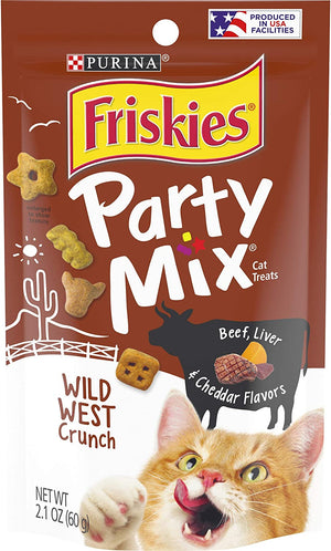 Friskies Party Mix Crunch Treats Wild West - PetMountain.com