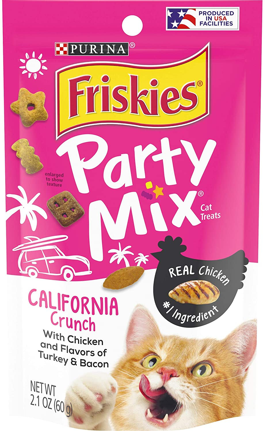 Friskies Party Mix Crunch Treats California Crunch - PetMountain.com