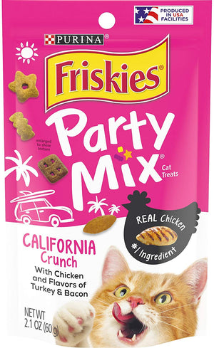 14.7 oz (7 x 2.1 oz) Friskies Party Mix Crunch Treats California Crunch