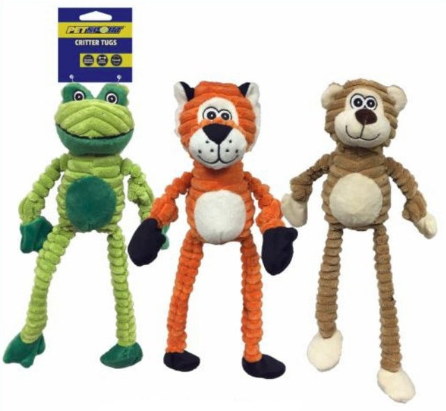 Petsport Critter Tug Dog Toy Assorted Styles - PetMountain.com