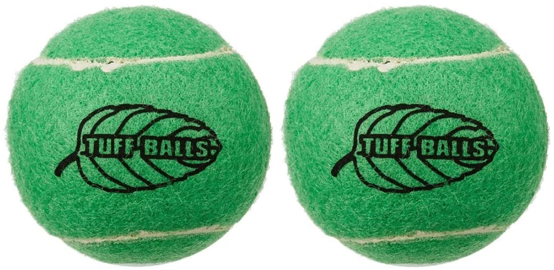 2 count Petsport Tuff Mint Balls Industrial Strength Tennid Ball Dog Toys