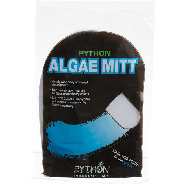 Python Products Algae Mitt Wipes Away Unwanted Algae Growth in Aquariums and Terrariums - PetMountain.com