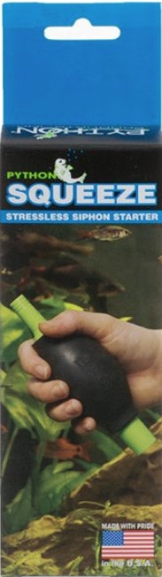 Python Products Squeeze Stressless Siphon Starter - PetMountain.com