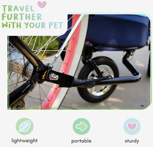 Petique Bike Adapter for Pet Strollers - PetMountain.com
