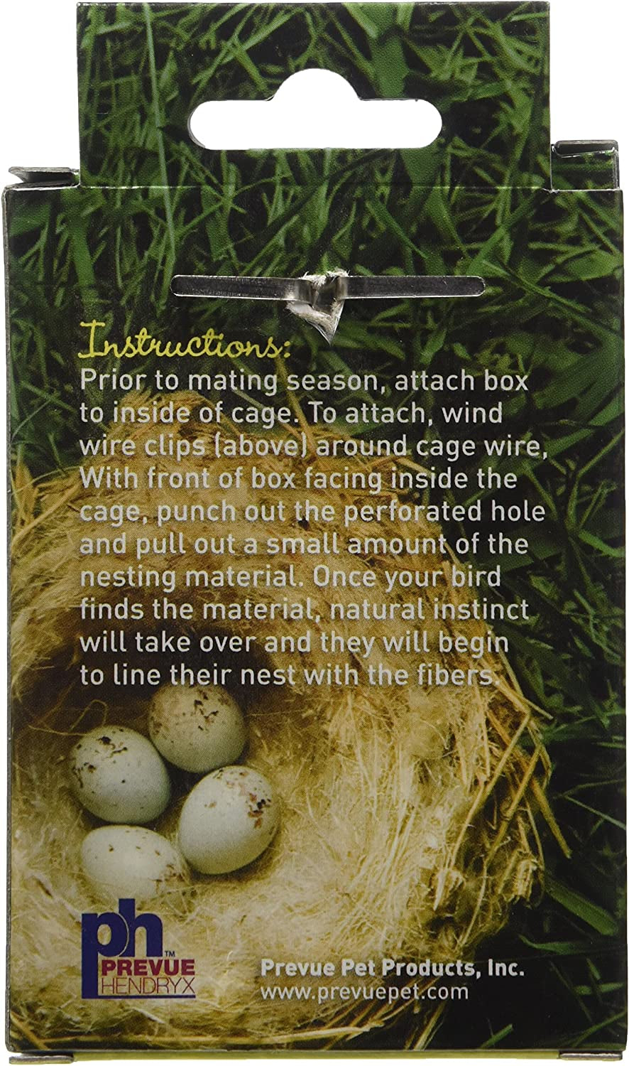 Prevue Nesting Material Cotton Threat Fiber for Birds - PetMountain.com