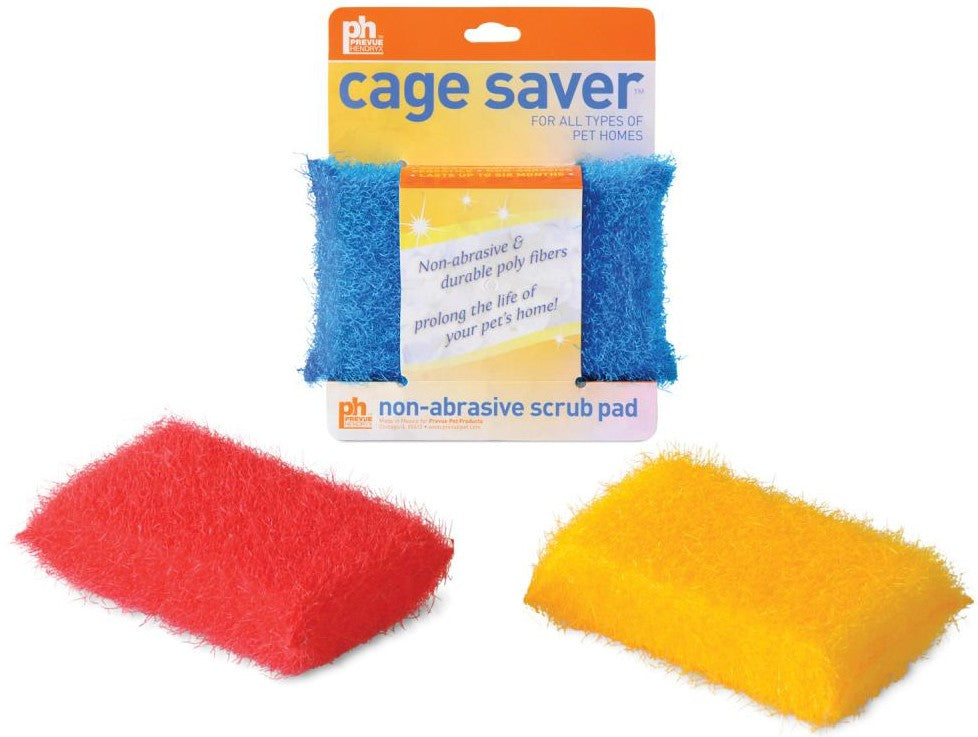 9 count Prevue Cage Saver Non-Abrasive Scrub Pad