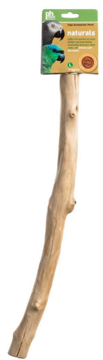 18" long - 2 count Prevue Pet Naturals Coffee Wood Straight Branch Perch