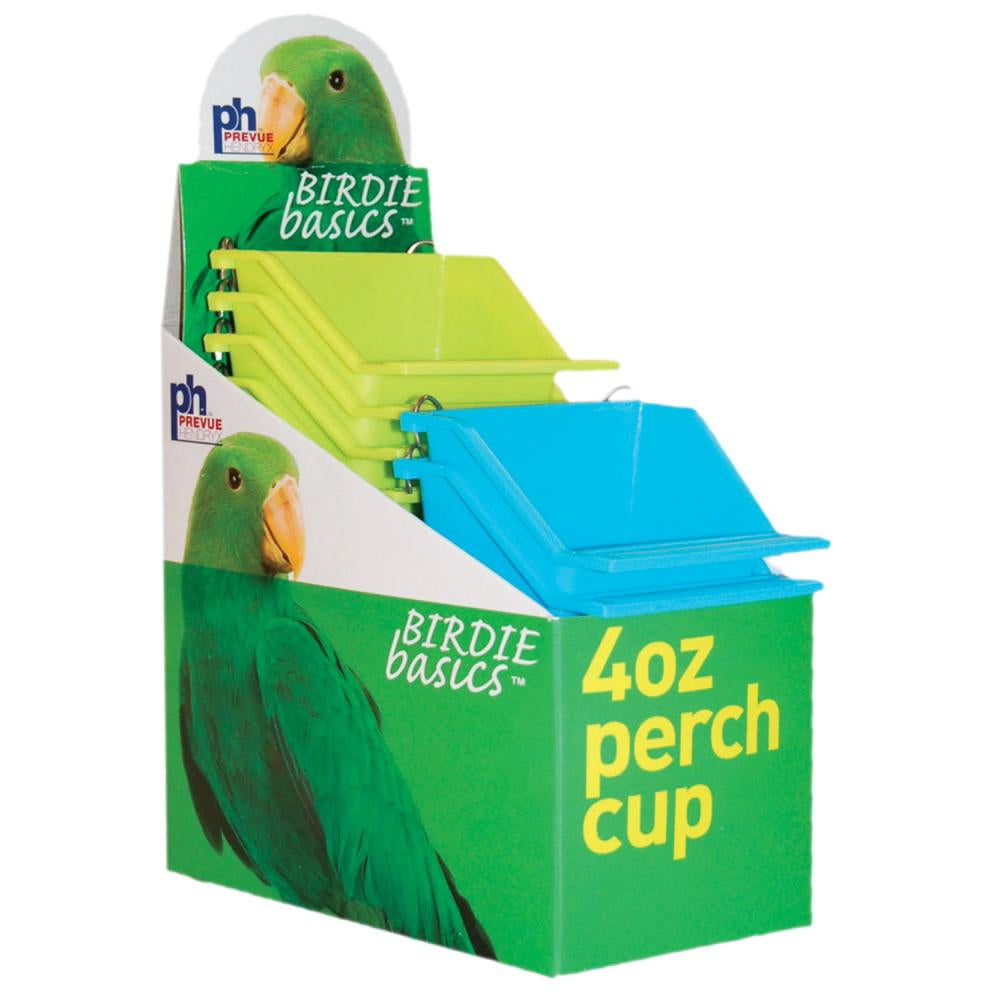 Prevue Birdie Basics 4 oz Perch Cup for Birds - PetMountain.com