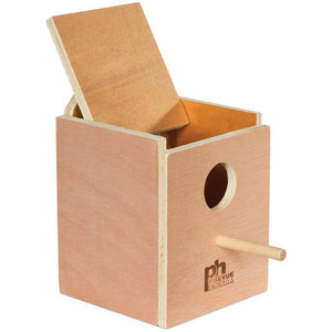 Prevue Hardwood Finch Nest Box - PetMountain.com