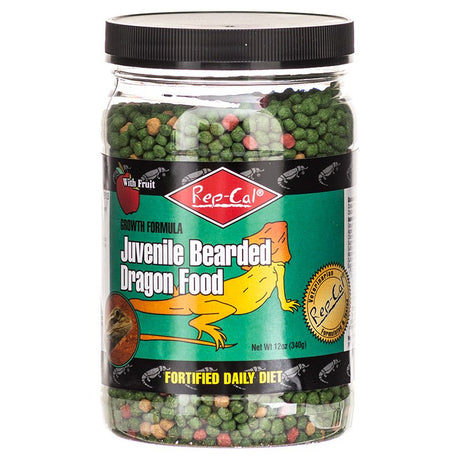 12 oz Rep Cal Growth Formula Juvenile Bearded Dragon Food