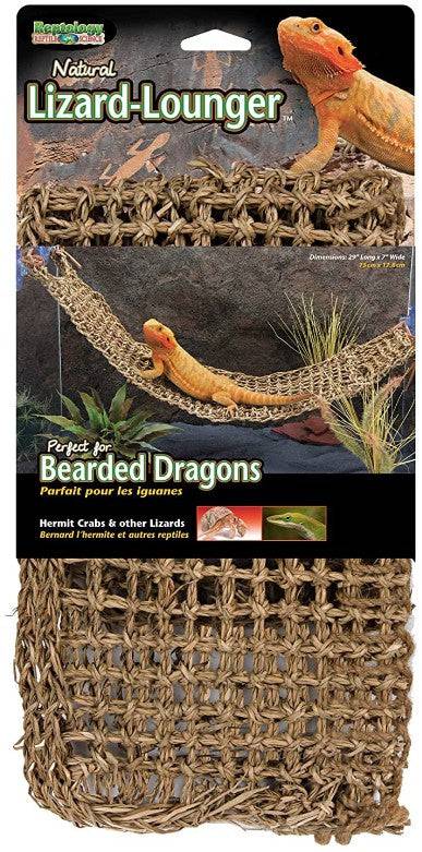 Reptology Natural Lizard Lounger 100% Natural Seagrass Fiber - PetMountain.com