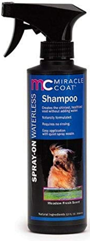 36 oz (3 x 12 oz) Miracle Care Coat Spray-On Waterless Dog Shampoo