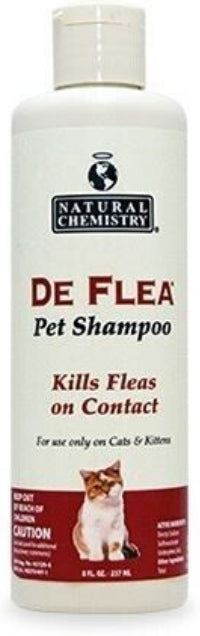 Miracle Care Natural Chemistry DeFlea Pet Shampoo for Cats - PetMountain.com