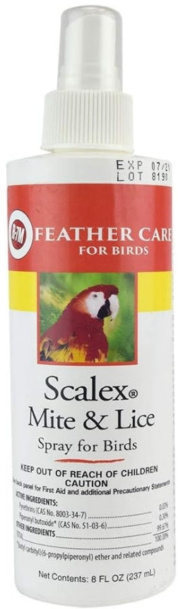 Miracle Care Pet Scalex Mite and Lice Spray for Birds - PetMountain.com