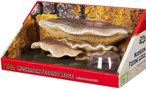 Zilla Mushroom Feeding Ledge for Eating and Drinking Reptiles - PetMountain.com