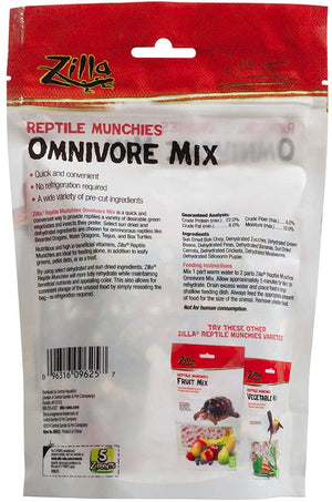 Zilla Reptile Munchies Omnivore Mix - PetMountain.com