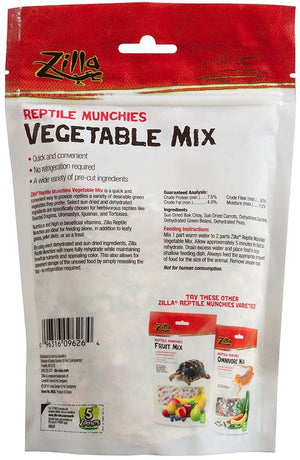 Zilla Reptile Munchies Vegetable Mix - PetMountain.com
