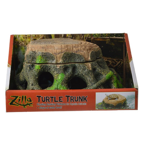 Zilla Freestanding Floating Basking Platform Turtle Trunk - PetMountain.com