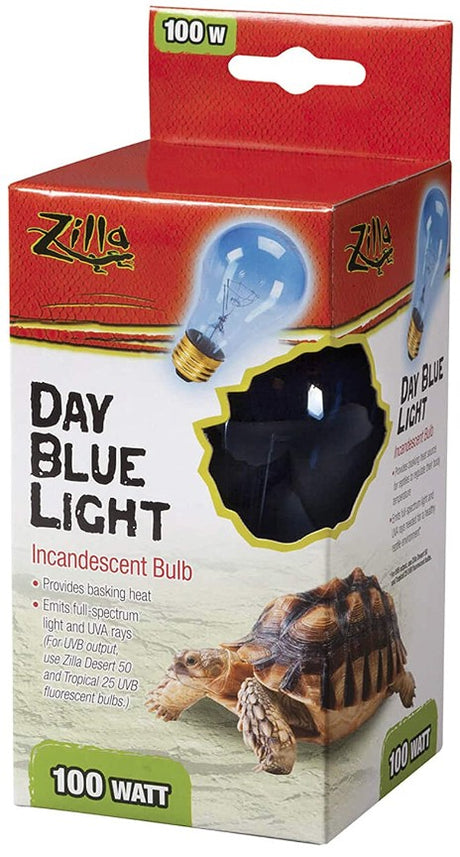100 watt - 1 count Zilla Incandescent Day Blue Light Bulb