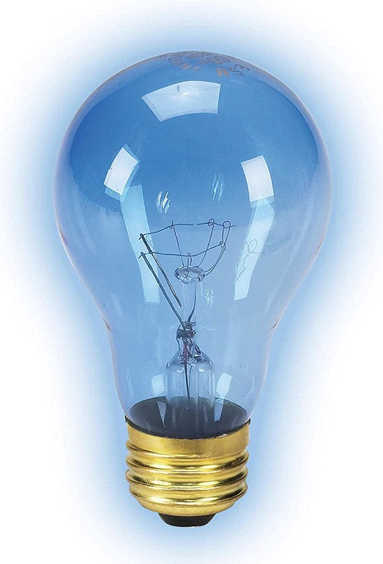 100 watt - 6 count Zilla Incandescent Day Blue Light Bulb