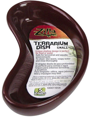 Small - 12 count Zilla Terrarium Dish for Food or Water