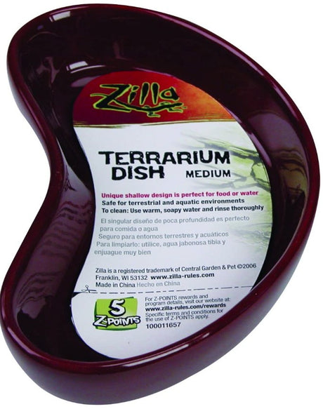 Zilla Terrarium Dish for Food or Water - PetMountain.com