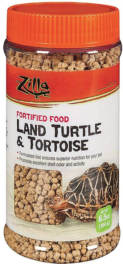 Zilla Fortified Food for Land Turtles and Tortoises - PetMountain.com
