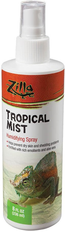 48 oz (6 x 8 oz) Zilla Tropical Mist Humidifying Spray
