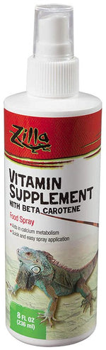 48 oz (6 x 8 oz) Zilla Vitamin Supplement with Beta Carotene