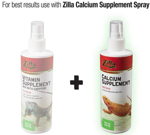 8 oz Zilla Vitamin Supplement with Beta Carotene
