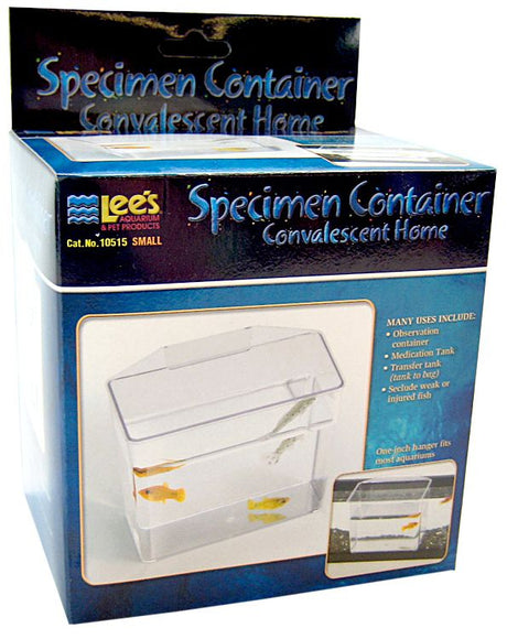 Lees Specimen Container Convalescent Home for Weak or Injured Fish - PetMountain.com