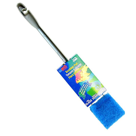 Lees Coarse Scrubber Pad with Handle for Glass Aquariums - PetMountain.com