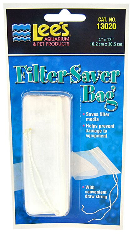 Large - 10 count Lees Filter Saver Bag for Aquarium Filter Media