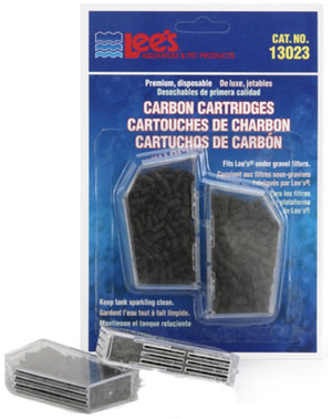 12 count (6 x 2 ct) Lees Premium Disposable Carbon Cartridges