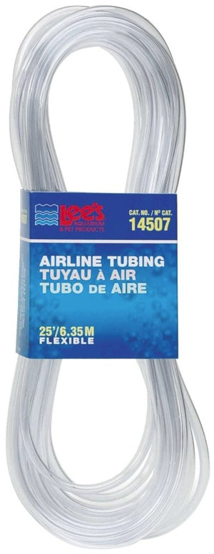 150 Feet (6 x 25 ft) Lees Airline Tubing for Aquariums