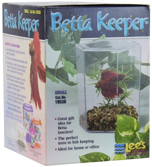 12 count Lees Betta Keeper Hex Aquarium Kit