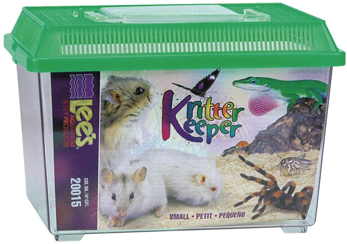 1 count Lees Kritter Keeper Small for Small Pets, Reptiles and Insects