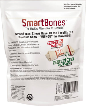 72 count (3 x 24 ct) SmartBones Rawhide Free Chicken Bones Mini