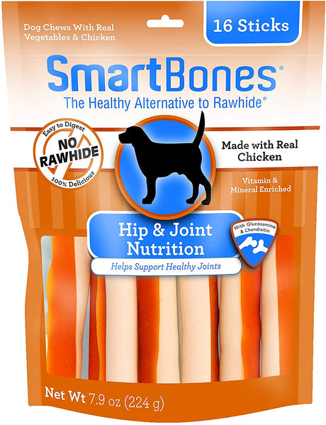 SmartBones Hip and Joint Care Sticks with Chicken - PetMountain.com