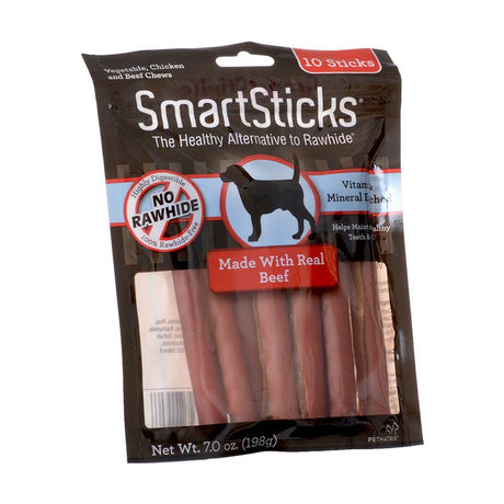 10 count SmartBones SmartSticks with Real Beef